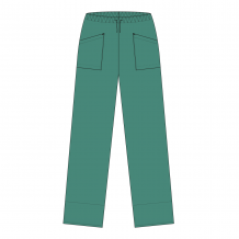 Surgical trousers CLINITEX CLASSIC dark green