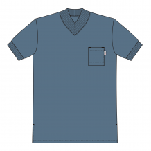 Surgical shirt CLINITEX SPORT dark blue