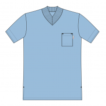 Surgical shirt CLINITEX CLASSIC blue